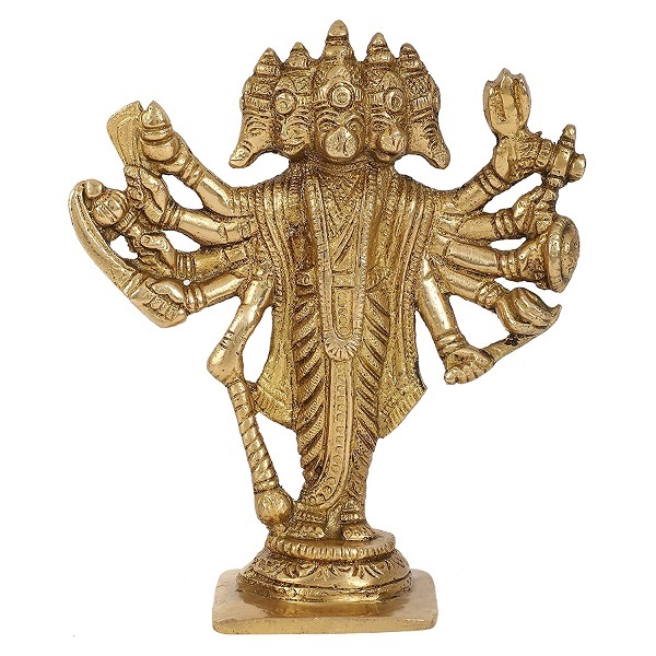 Handicrafts Hanuman Ji Statue Idol for Car Dashboard Pooja Idol for Home  and Office use Religious murti Diwali Gift Festive Idol Showpiece Sculpture  Hindu Gift -