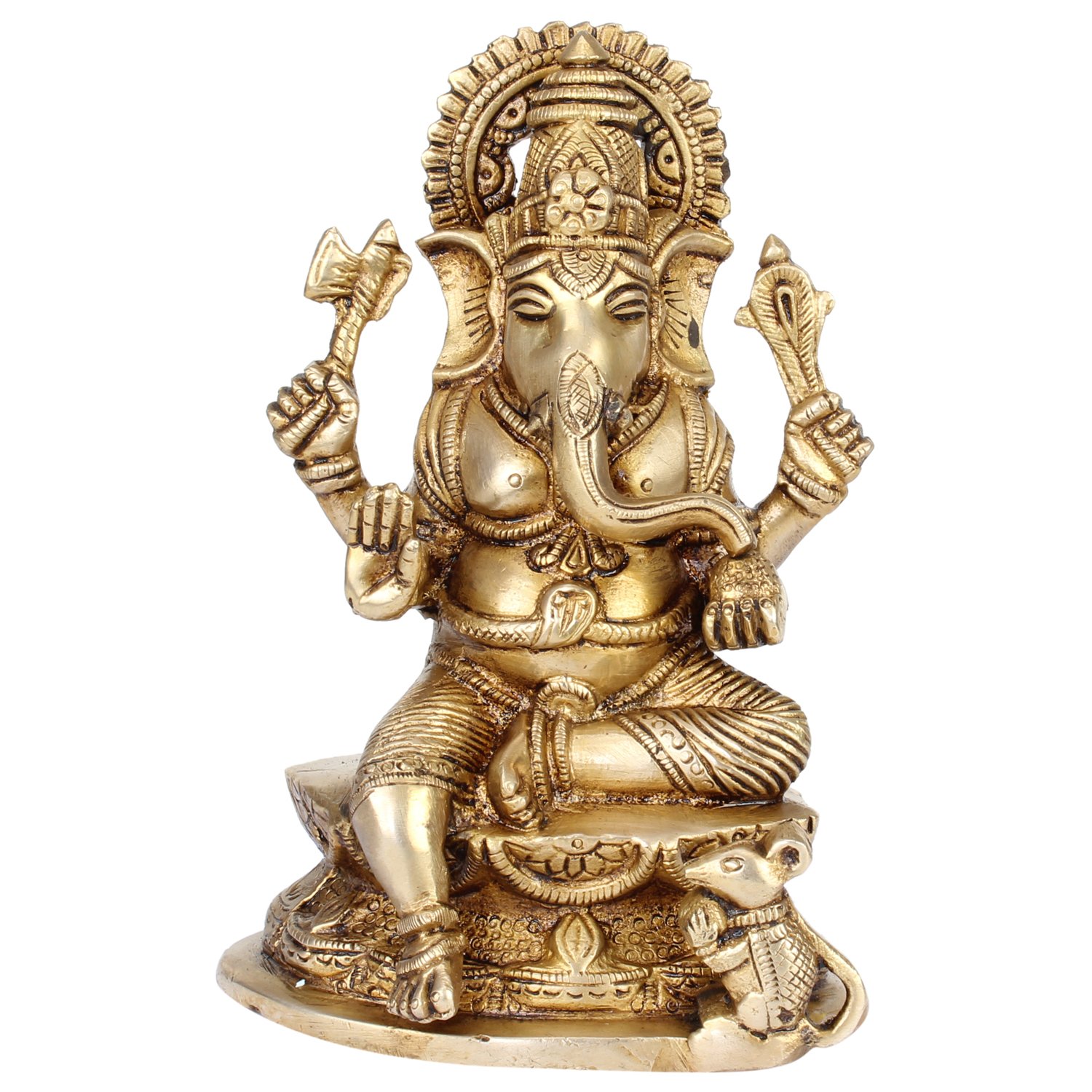 Ganesh Idols Gift at best price in Vadodara by Maambika Pooja Shop | ID:  11928116255